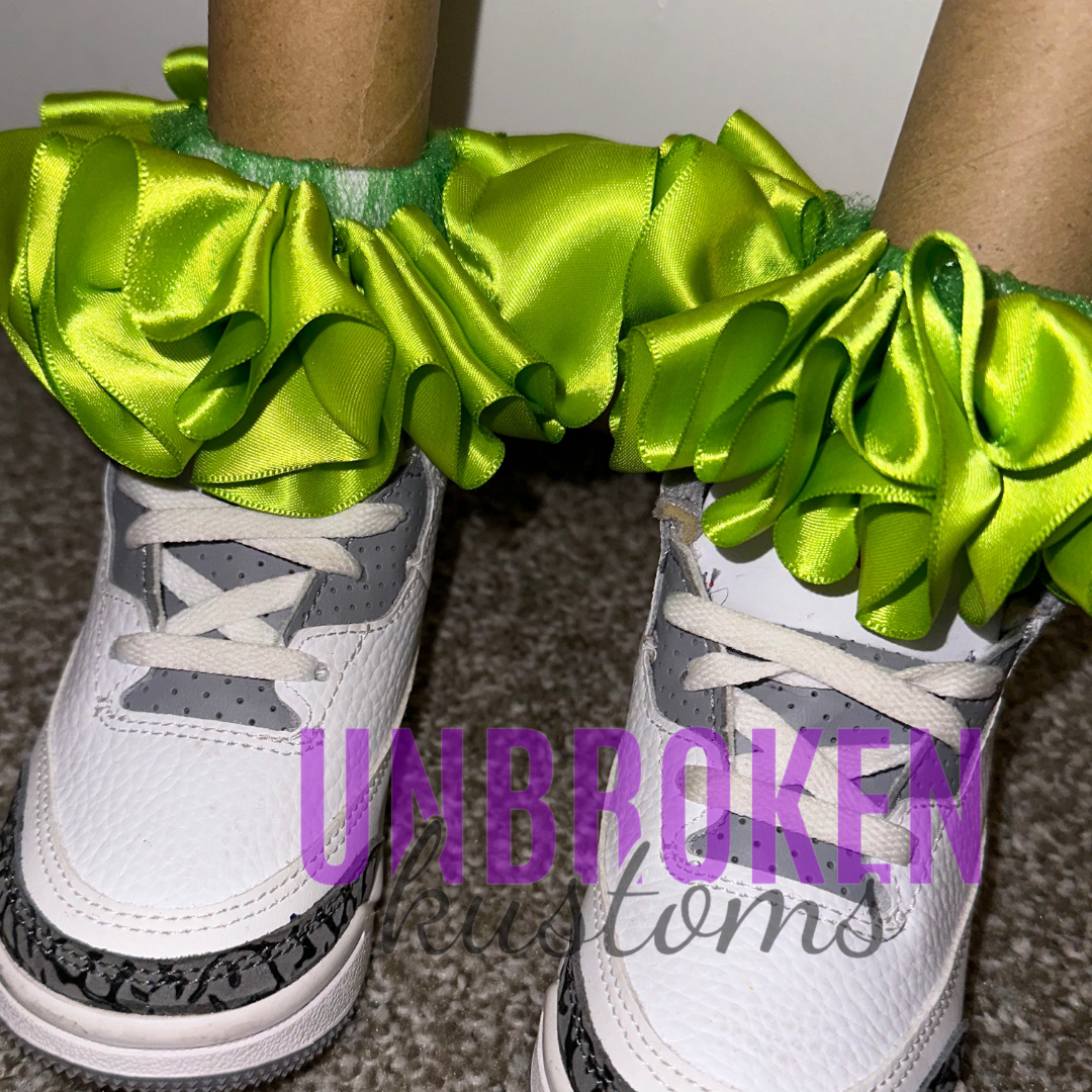 Choose Your Color(s) Ruffle Anklet Socks