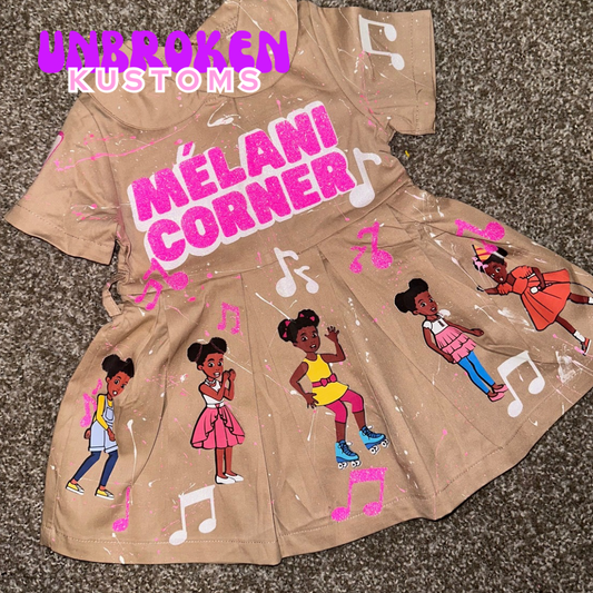 Gracie Corner Custom Birthday Outfit